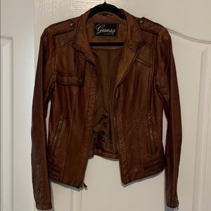 Cognac Leather jacket